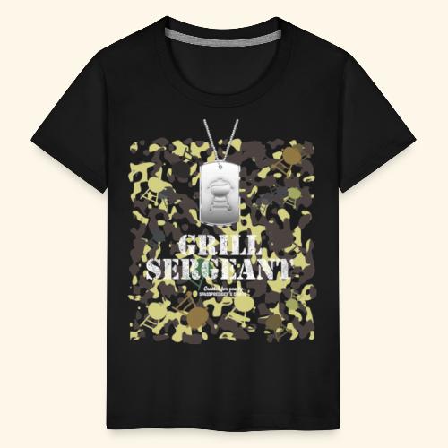 Grill Design Grill Sergeant Grillen T-Shirt - Kinder Premium T-Shirt