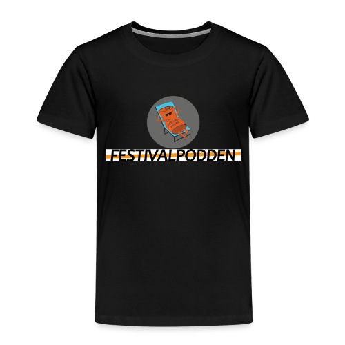 Festivalpodden - Loggorna - Premium-T-shirt barn
