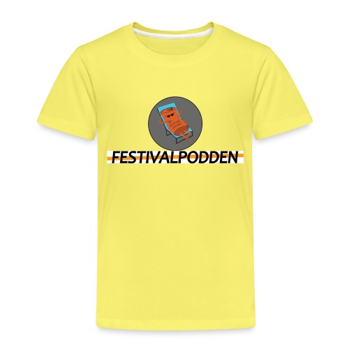 Festivalpodden - Loggorna - Premium-T-shirt barn
