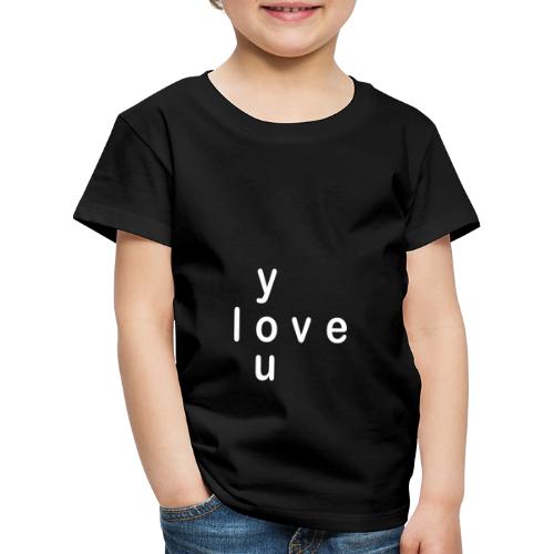Love you - Camiseta premium niño
