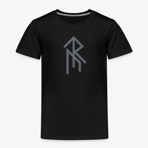 Rune (Grau) - Kinder Premium T-Shirt
