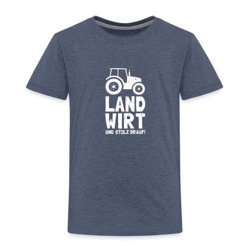 Ich bin Landwirt und stolz drauf! Bäuerinnen Bauer - Kinder Premium T-Shirt