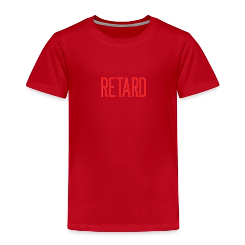 Retard Klær - Premium T-skjorte for barn