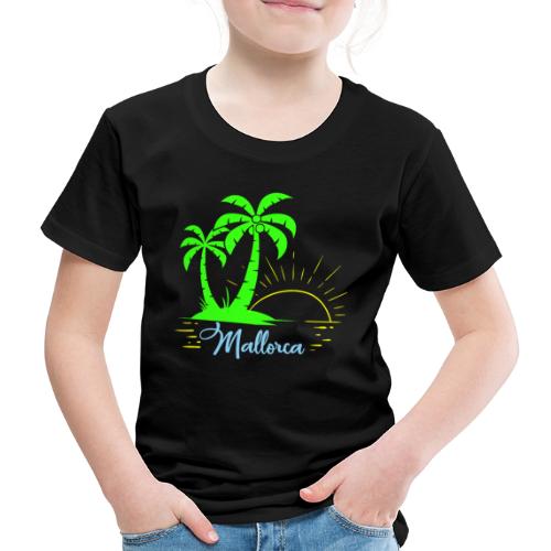 Die goldenen Sonnenuntergänge von Mallorca - Kinder Premium T-Shirt