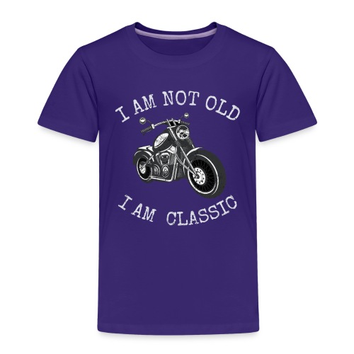 En ole vanha vaan klassikko - Lasten premium t-paita