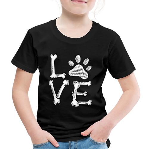 Hundeliebe - Kinder Premium T-Shirt