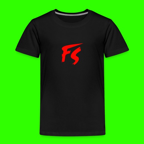 FS Logo rood - Kinderen Premium T-shirt