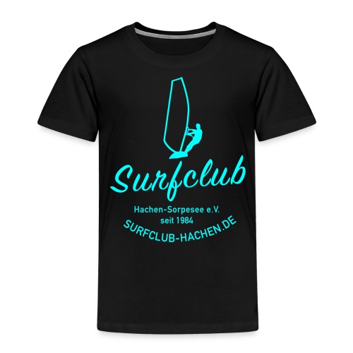 Surfclub cyan - Kinder Premium T-Shirt