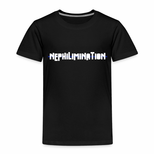 nephilimination logo white - Kinderen Premium T-shirt