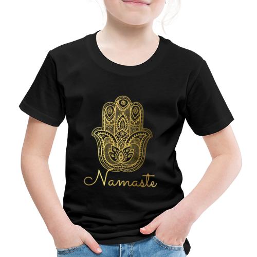 Namaste Meditation Yoga Sport Fashion - Kinder Premium T-Shirt