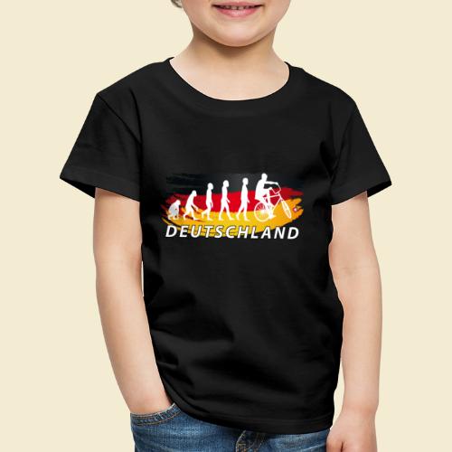 Radball Evolution Deutschland - Kinder Premium T-Shirt