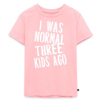 maman - T-shirt Premium bio Enfant - rose - Devant - AI Model Kid Female (0cm)