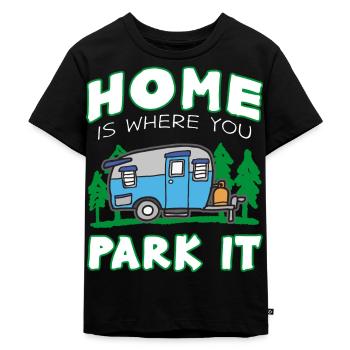 Caravanes - T-shirt Premium bio Enfant - noir - Devant - Mikhail (115cm)