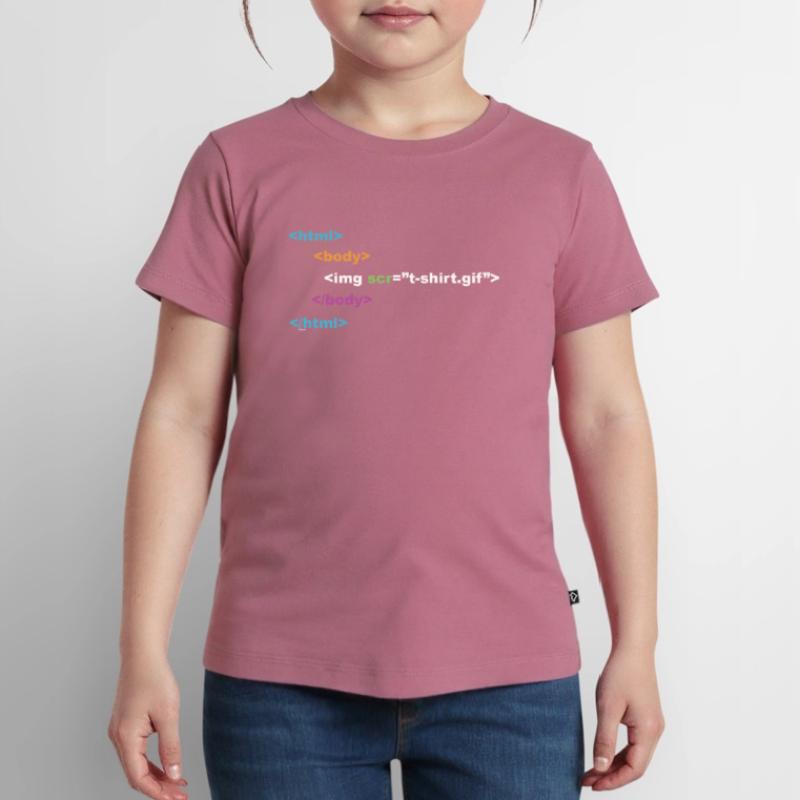html programmer computer nerd Kids Premium Organic T-Shirt