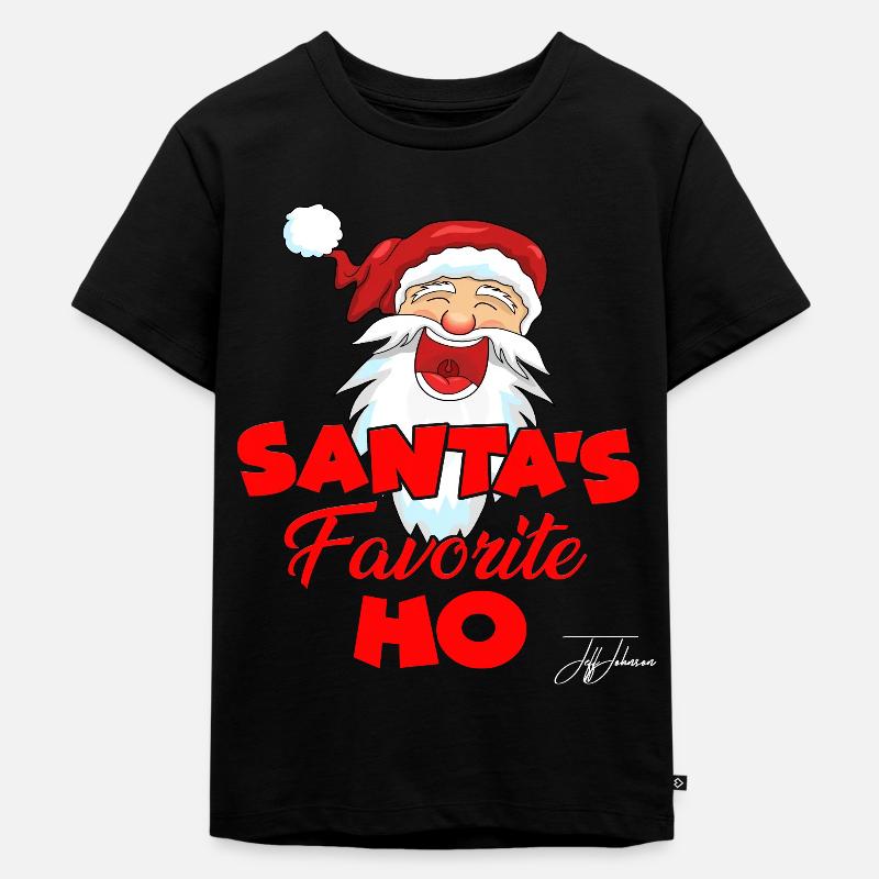 Noël Noël Noël Noël Noël - T-shirt Premium bio Enfant - noir