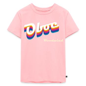 oboe - Kinder Premium Bio T-Shirt - Rosa - Vorne - AI Model Kid Female (0cm)