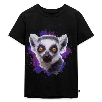 maki - T-shirt Premium bio Enfant - noir - Devant - Mikhail (115cm)