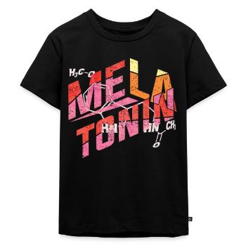 mélatonine formule - T-shirt Premium bio Enfant - noir - Devant - Mikhail (115cm)