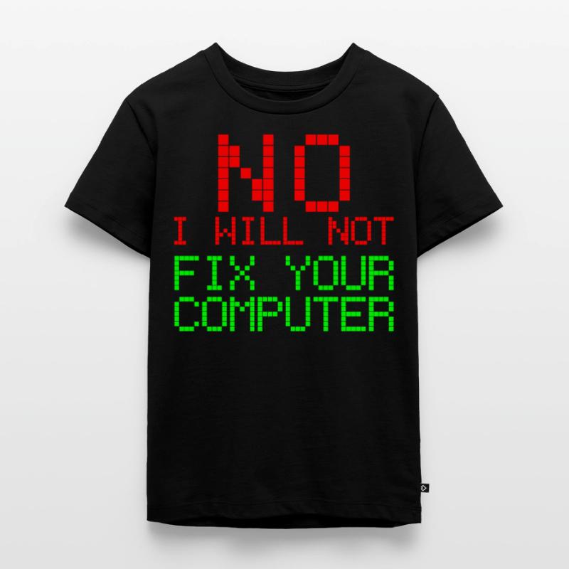Informatik Software Engineer Programmer Code Kinder Premium Bio T-Shirt