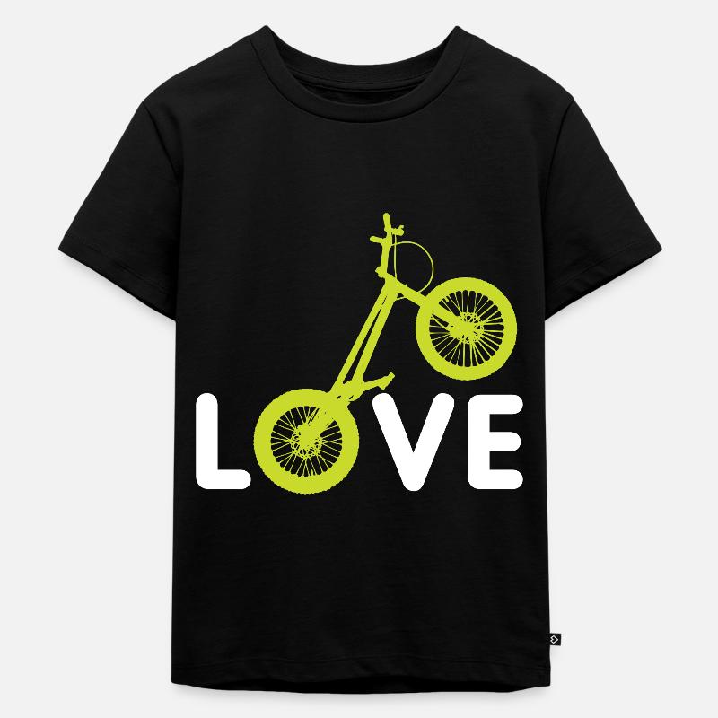 Vélo d'essai - T-shirt Premium bio Enfant - noir