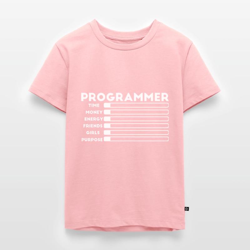Programmer nerd computer HTML Kids Premium Organic T-Shirt