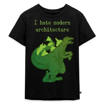 Monster - Kids Premium Organic T-Shirt - black - Front - Mikhail (115cm)