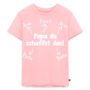 infant - Kids Premium Organic T-Shirt - rose - Front - AI Model Kid Female (0cm)