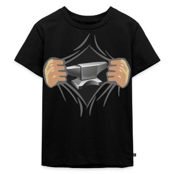 AufRiss (Amboss Edition) - T-shirt Premium bio Enfant - noir - Devant - Mikhail (115cm)