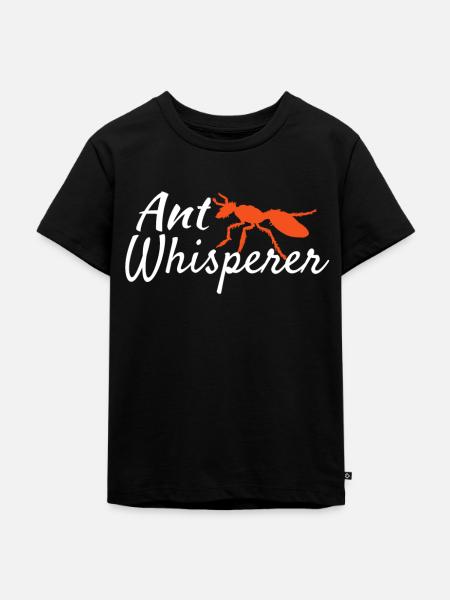 Ameise - Kinder Premium Bio T-Shirt - Schwarz