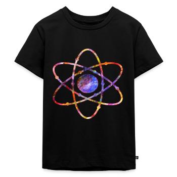 Physics Energy Atom Physicist Gift Gift - T-shirt Premium bio Enfant - noir - Devant - Mikhail (115cm)