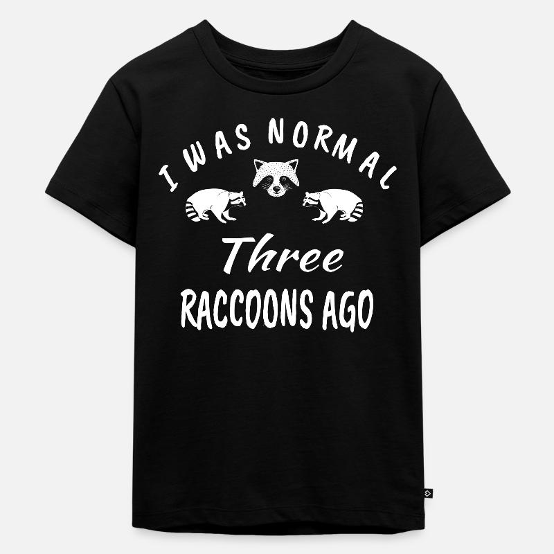 raton laveur - T-shirt Premium bio Enfant - noir