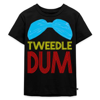 Tweedle Dum Carnaval Drôle De Dames After Ski - T-shirt Premium bio Enfant - noir - Devant - Mikhail (115cm)