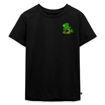 St. Patrick's Day - Kids Premium Organic T-Shirt - black - Front - Mikhail (115cm)