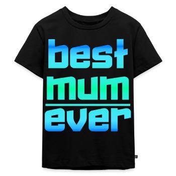 Muttertag Muttertag Mutter Tag Mutti Mama - Kinder Premium Bio T-Shirt - Schwarz - Vorne - Mikhail (115cm)