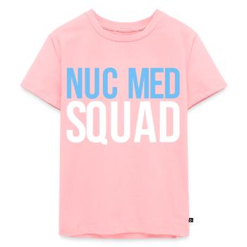Nuc Med Squad, Drôle de médecine nucléaire - T-shirt Premium bio Enfant - rose - Devant - AI Model Kid Female (0cm)