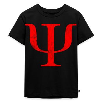 Psychology Gift Idea Student Psi - Kids Premium Organic T-Shirt - black - Front - Mikhail (115cm)