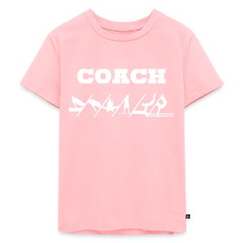 Coach Sport Gymnastics Sixfight - Kids Premium Organic T-Shirt - rose - Front - AI Model Kid Female (0cm)