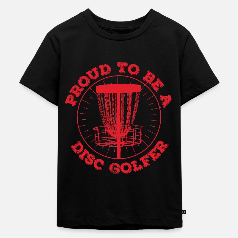 Disc Golf - T-shirt Premium bio Enfant - noir
