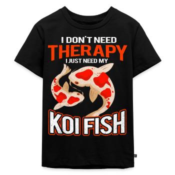 Koi - T-shirt Premium bio Enfant - noir - Devant - Mikhail (115cm)