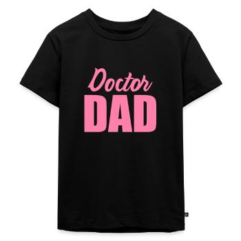 Médecin médecin médecin - T-shirt Premium bio Enfant - noir - Devant - Mikhail (115cm)