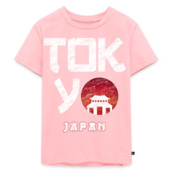 Tokyo - Kids Premium Organic T-Shirt - rose - Front - AI Model Kid Female (0cm)