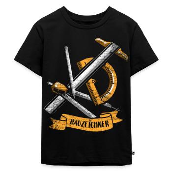 dessinateur - T-shirt Premium bio Enfant - noir - Devant - Mikhail (115cm)