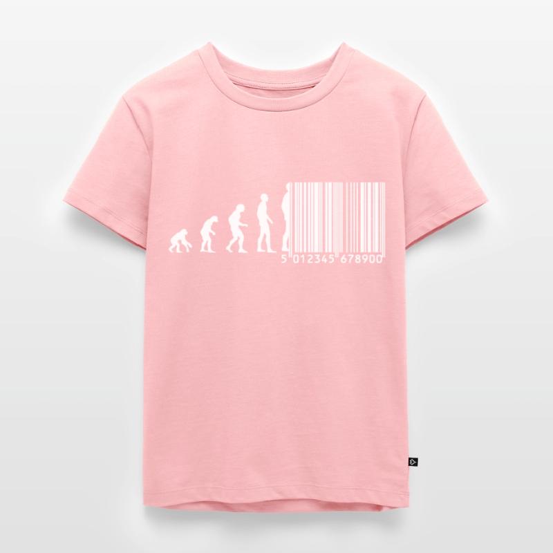Code à barres Evolution T-shirt Premium bio Enfant