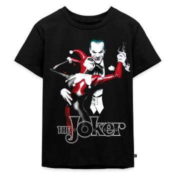 Joker danse Homme Tee Shirt - T-shirt Premium bio Enfant - noir - Devant - Mikhail (115cm)