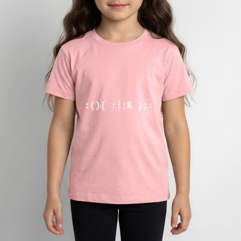 Bash Fork Bomb - Text for Unix/Linux Hackers T-shirt Premium bio Enfant