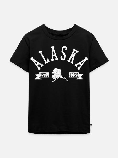 Alaska - Kinder Premium Bio T-Shirt - Schwarz