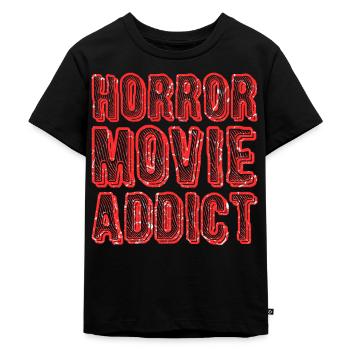 Horror movie horror movies - Kids Premium Organic T-Shirt - black - Front - Mikhail (115cm)