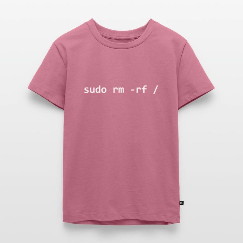 Programmer Sudo Linux Kids Premium Organic T-Shirt