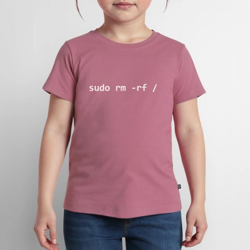 Programmer Sudo Linux Kids Premium Organic T-Shirt