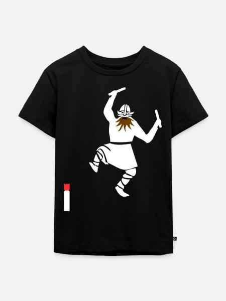 Kubb - Kinder Premium Bio T-Shirt - Schwarz